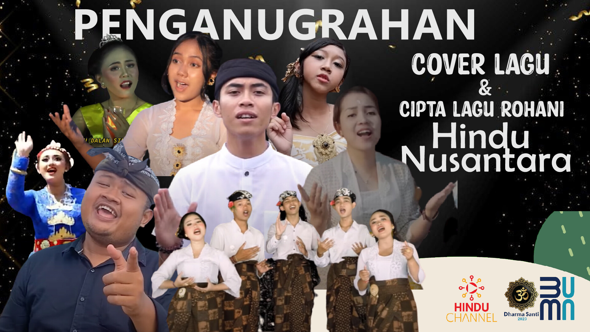 Pengumuman Hindu Channel Creative Video Competition 2023: Cipta dan Cover Lagu Rohani Hindu Nusantara 2023 di Jakarta, Senin (1/5/2023). (Hindu Channel)